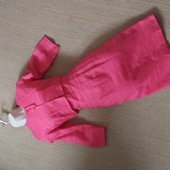 ❌️Sold Other Site Vintage 1960's Dress & Jacket Handmade Couture 1960 - Picture 2 of 9